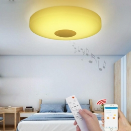 48w Dimbar Led Musik Takljus Bluetooth Högtalare Down Armatur Lampa Modern