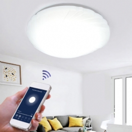 48w Wifi Led-takljus Steglös Dimmer App-kontroll Takljus Vardagsrum Matsal Sovrum Fungerar Med Alexa Google Home Ifttt