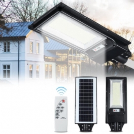 492/966led Solar Street Light Rörelsesensor Utomhus Vattentät Vägglampa Med Fjärrkontroll