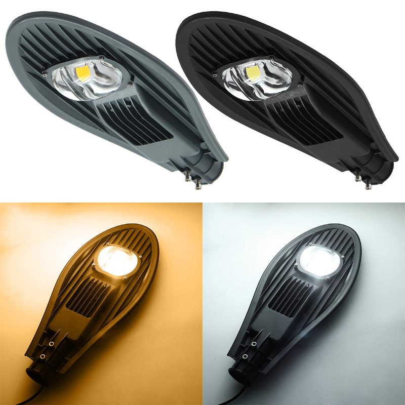 50w Led Road Street Wall Flood Path Light Outdoor Garden Yard Vattentät Lampa