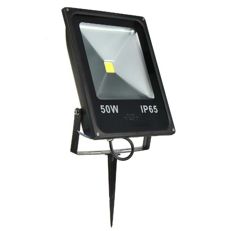 50w Vattentät Ip65 Vit/varmvit Led Flood Light Utomhus Trädgård Säkerhetslampa