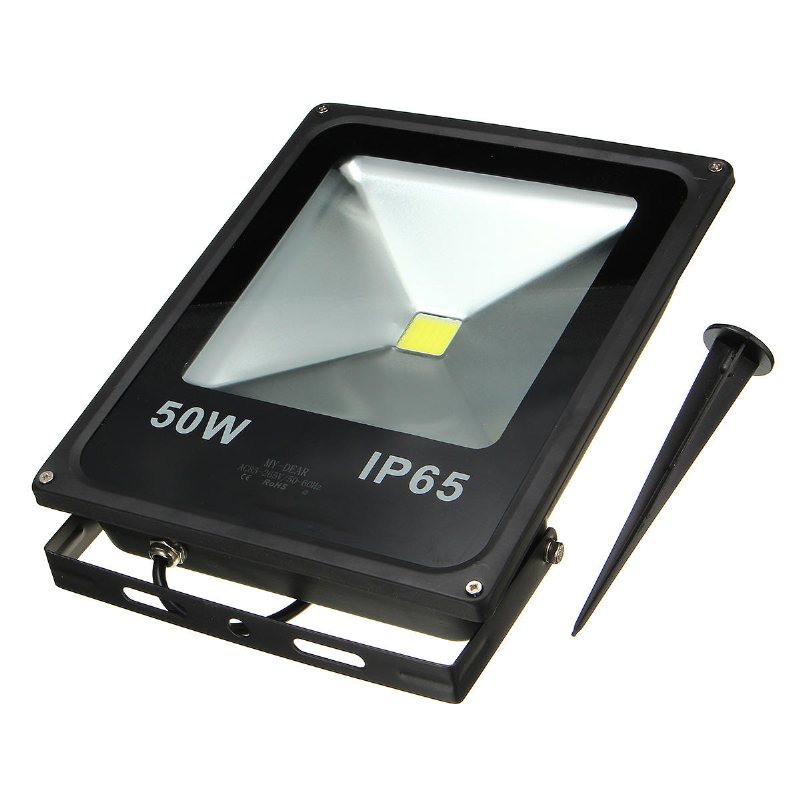 50w Vattentät Ip65 Vit/varmvit Led Flood Light Utomhus Trädgård Säkerhetslampa