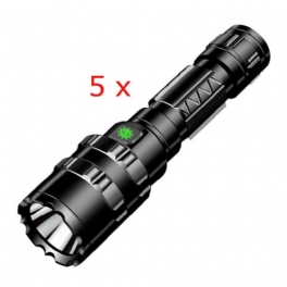 5st Bikight 1102 L2 5modes 1600 Lumen Usb Uppladdningsbar Camping Jakt Led-ficklampa 18650