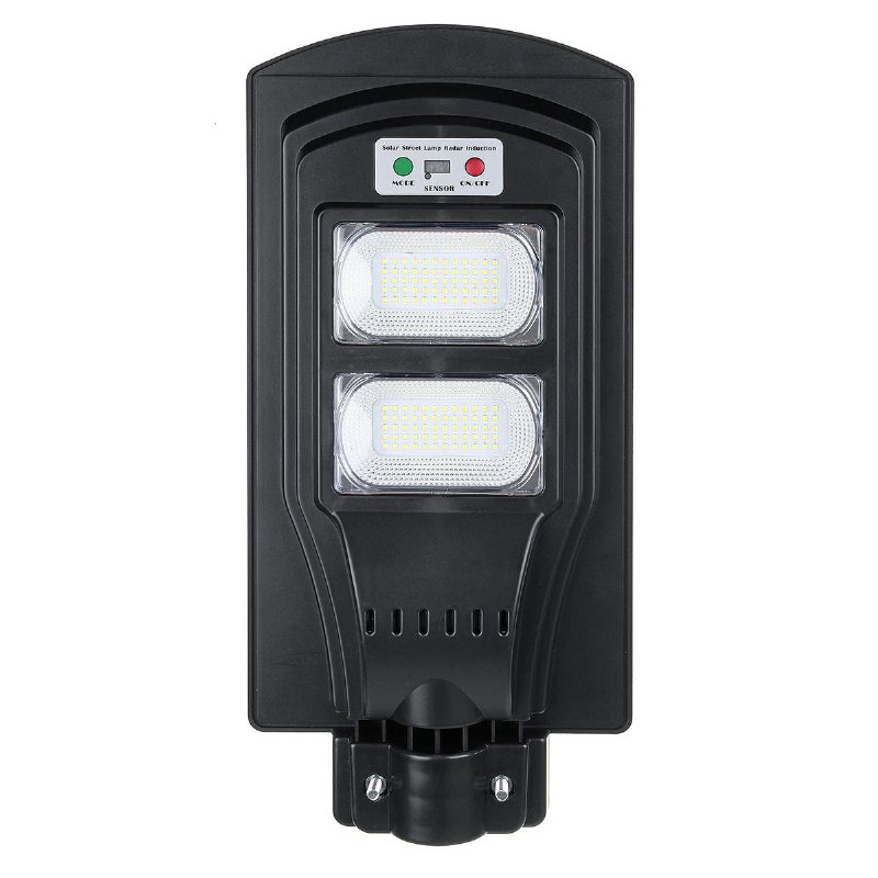 60/120/180led Solar Street Light Pir-rörelsesensor Ljus Vägglampa Med Fjärrkontroll