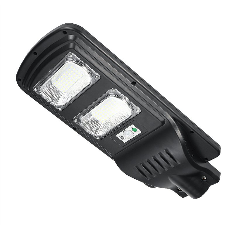 60w 80led Solenergi Pir Motion Induktion Wall Street Light + Fjärrkontroll