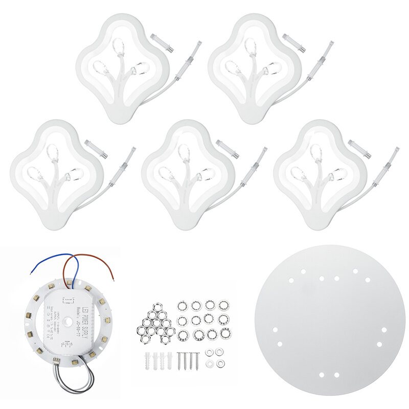 720led Post-modern Taklampa Fjärrkontroll Vardagsrum Sovrum Kök