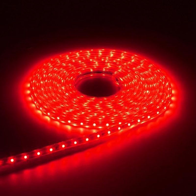 7m 24.5w Vattentät Ip67 Smd 3528 420 Led Strip Rep Light Julfest Utomhus Ac 220v