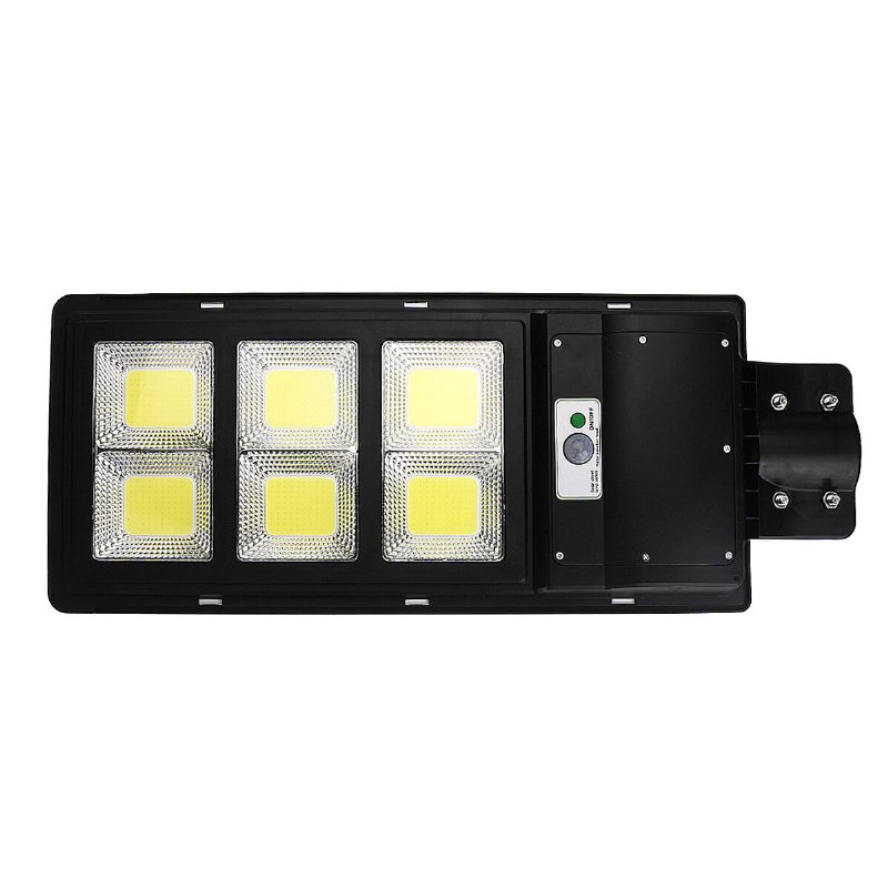 800-2000w 400/600/800 Cob Solar Wall Street Light Pir Motion Trädgårdslampa Fjärrkontroll