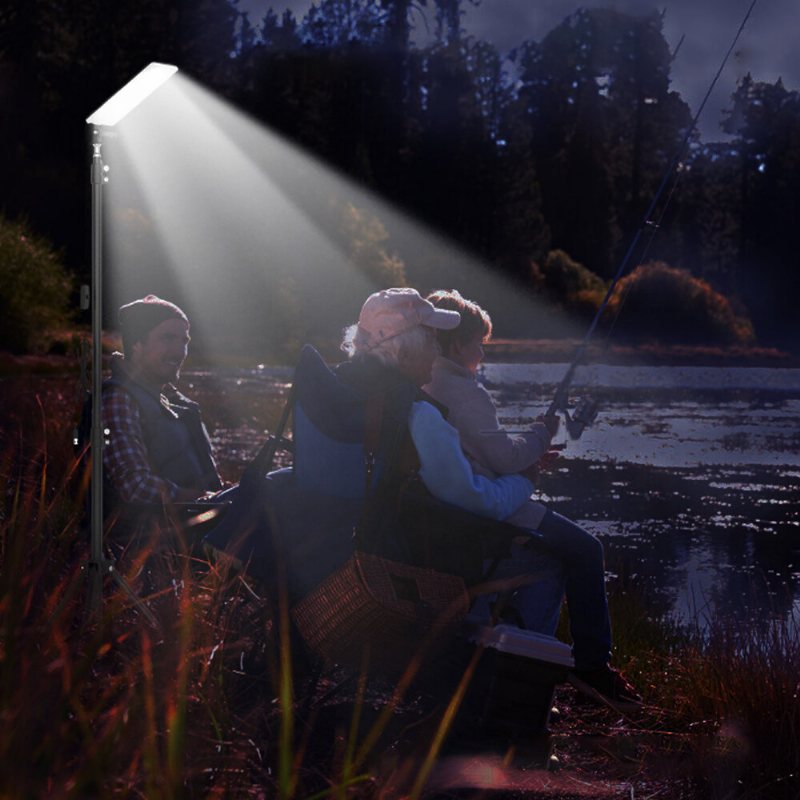 84*lysdioder 1680lm 1.8m Höjdjusterbar Led-campingljus Med Stativ 6500-7000k Ljusstyrka Lykta Arbetsljus För Camping Underhåll Fotografering