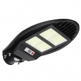 840/1260/1680led Solar Street Light Vägglampa + Ljuskontroll Trädgårdsbelysning Ip65 Vattentät