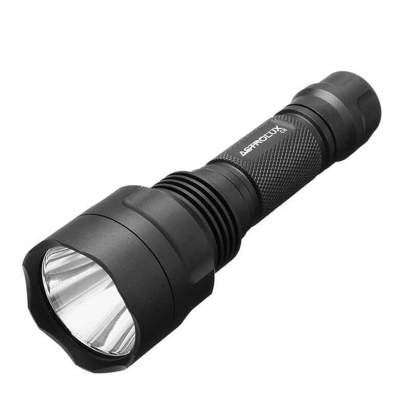 Astrolux C8 Xp-l Hi 1300lumens 7/4modes A6 Driver Tactical Edc Led Ficklampa 18650