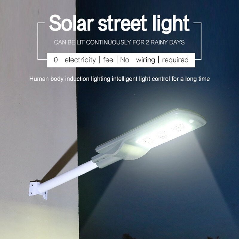 Augienb 30/60/90led Solar Powered Streets Utomhus Fjärrkontroll Säkerhetsträdgård