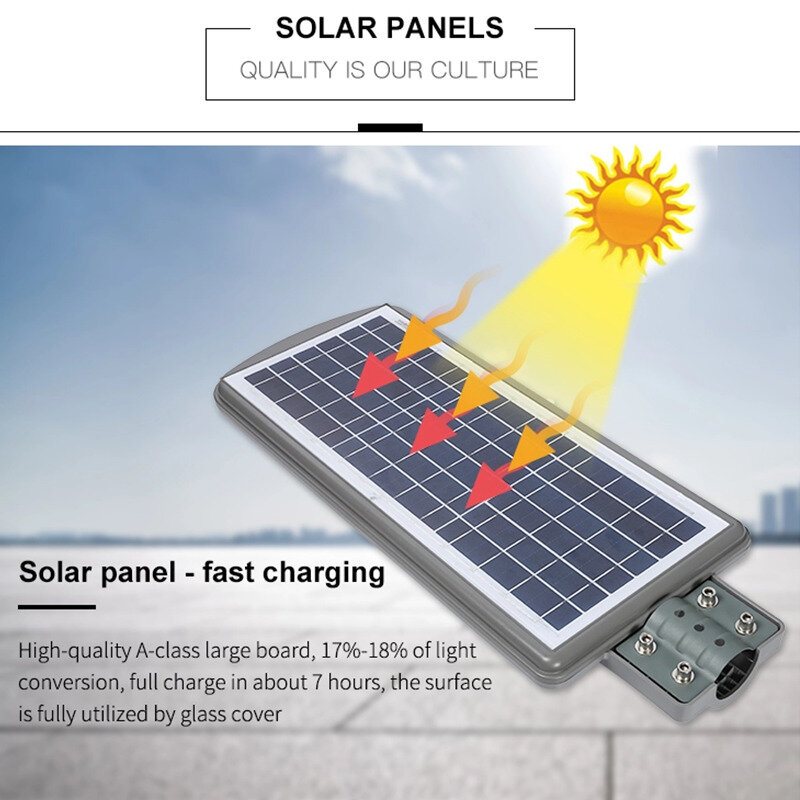 Augienb 30/60/90led Solar Powered Streets Utomhus Fjärrkontroll Säkerhetsträdgård