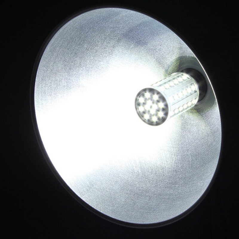 B22 10w Smd 5050 Vit/varmvit 60 Led Majslampa Ac 110v