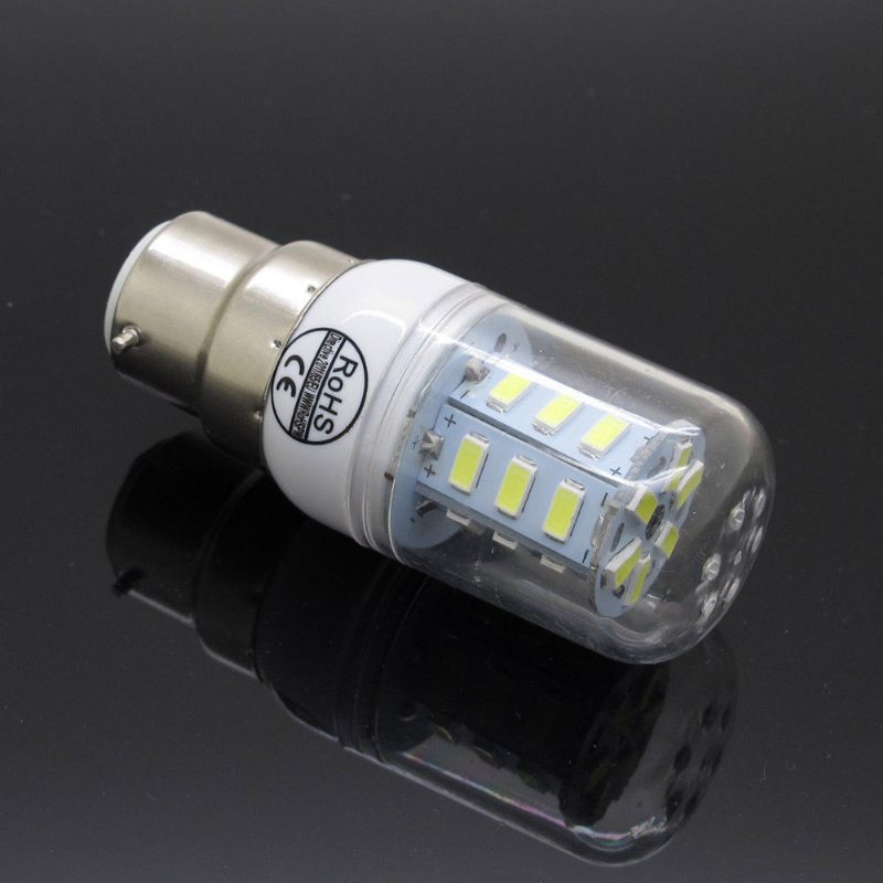 B22 5w 6w 7w 8w 10w 12w Ultra Bright Smd5730 Led Majslampa Ljuskrona Ljus Ac110v