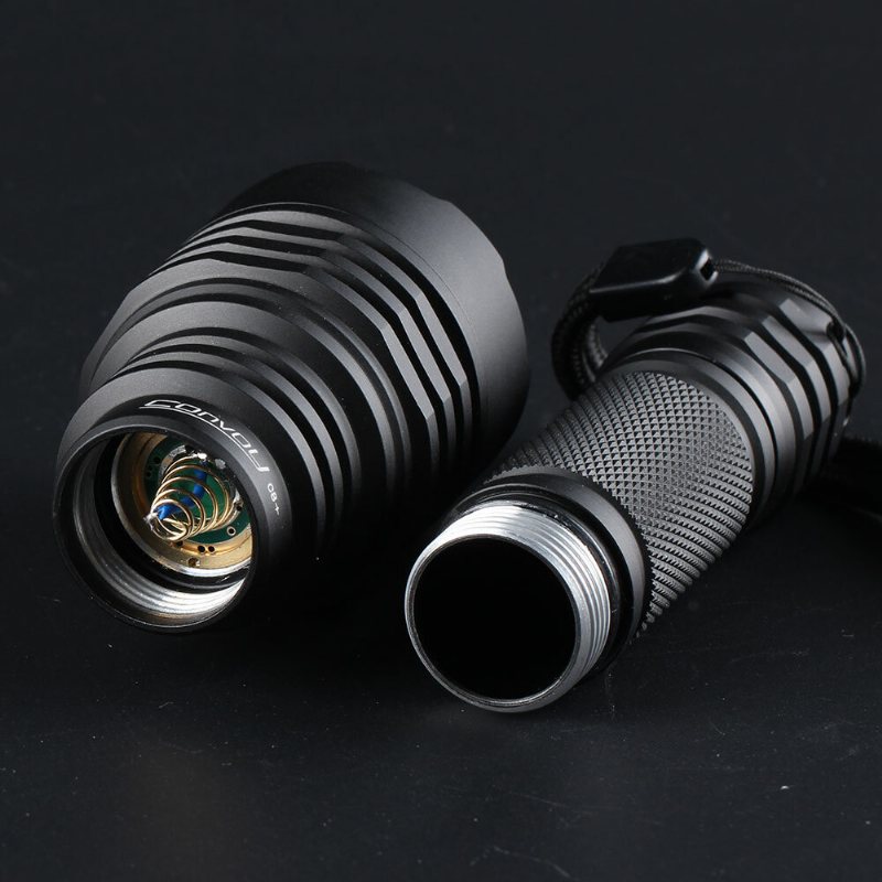 Convoy C8+ Sst40 2000 Lumen 6500k 5000k 18650 Ficklampa Arbetslampa Utomhus Jakt Led Torch C8