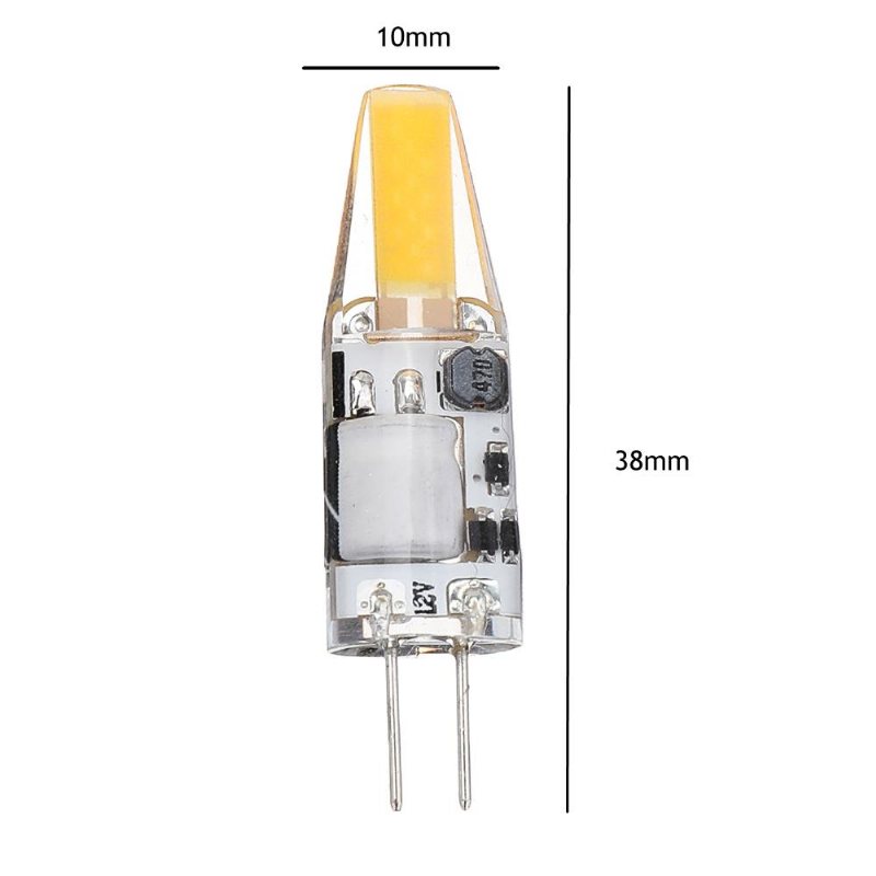 Dc/ac12v Ej Dimbar 1505 3w G4 Cob Led-lampa Ljuskrona Super Ljus Byt Ut Halogenlampa