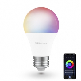 Difeisi Dfs-ac-0001 E26 9w Wifi A19 Rgb+cct Smart Bulb 810lm Ac100-130v Fungerar Med Alexa Och Google Assistant