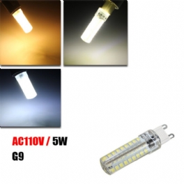 Dimbar G9 5w 72 Smd 2835 370lm Led Keramikhölje Majslampa Ac 110v