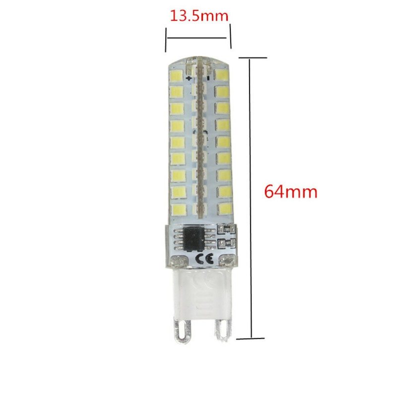 Dimbar G9 5w 72 Smd 2835 370lm Led Keramikhölje Majslampa Ac 110v