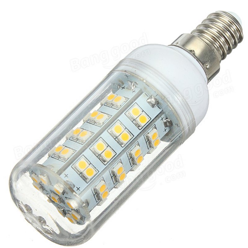 E14 5w 66 Smd 3528 Led High Power Spot Down Light Lamp Glödlampa 220v