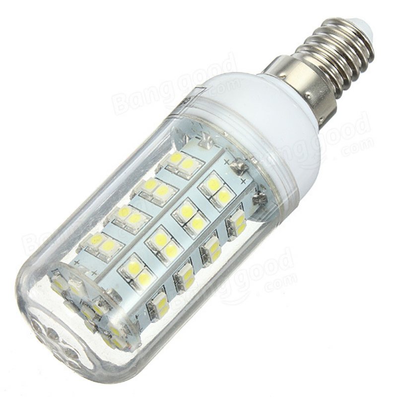 E14 5w 66 Smd 3528 Led High Power Spot Down Light Lamp Glödlampa 220v