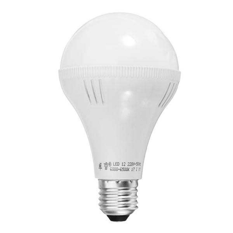 E27 3w 5w 7w 9w 12w Varmvit Renvit Led Global Glödlampa Ac220v