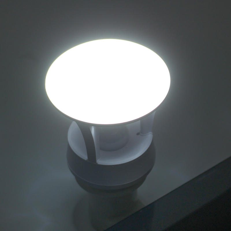 E27 6w 7w Smd5730 Pure White Varmvit Led Pir Infraröd Kroppsrörelsesensor Lampa Ac110-245v