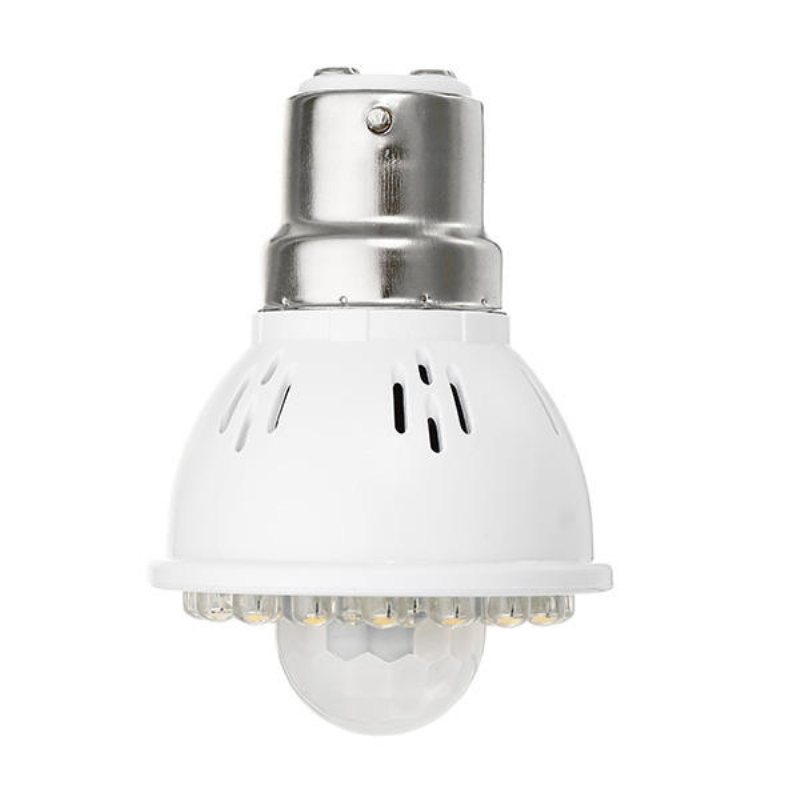 E27 B22 3w Pir Infraröd Sensor Ljuskontroll Led-lampa För Korridor Ac220v