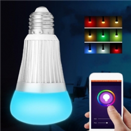 E27 B22 7w Smd5730 Wifi Rgbw Led Smart Bulb Light Work With Echo Alexa Ac85-265v