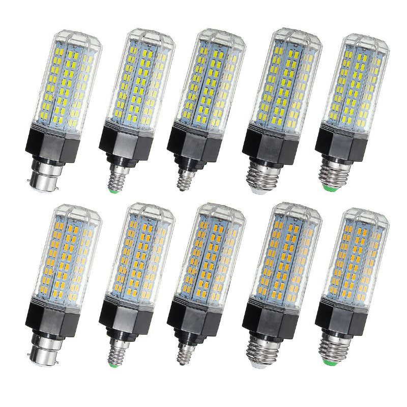 E27 E14 B22 E26 E12 10w Smd5730 Dimbar Led Majslampa Ac110-265v