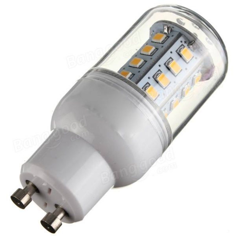 E27/e14/g9/gu10/b22 3.3w 30 Smd 2835 Led Majslampa Varm Vit/vit 110v