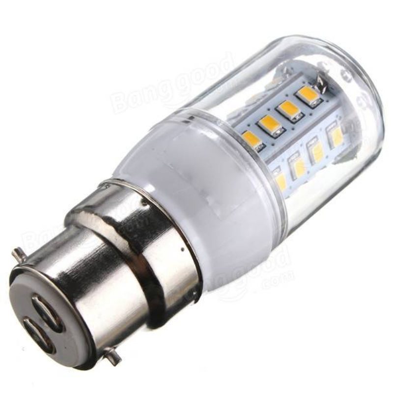 E27/e14/g9/gu10/b22 3.3w 30 Smd 2835 Led Majslampa Varm Vit/vit 110v