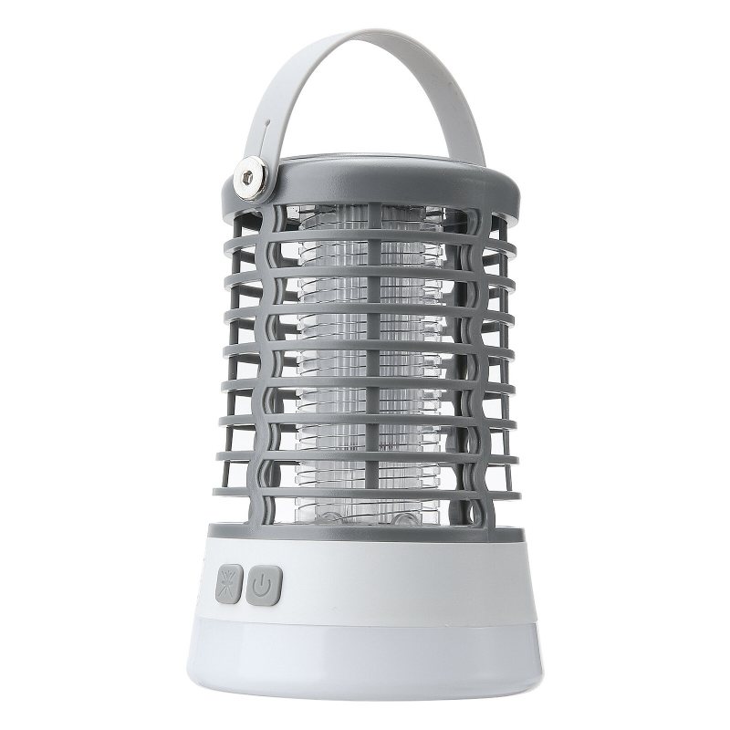 Elfeland 500-1000v Power Grid Led Elektrisk Mosquito Killer Light Med Uv-ljus Myggfälla Utomhus Ip65 Vattentät Usb Uppladdningsbar