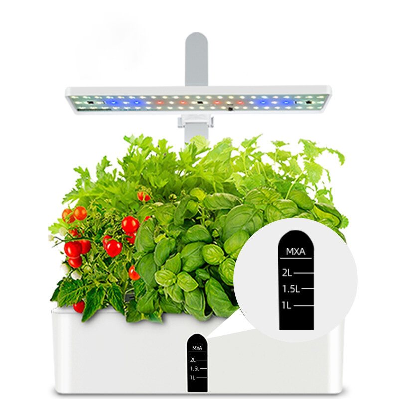 Fullspektrum Växande Lamppanel Inomhusväxt Växthus Hydroponic Plant Light Machine Grönsaksblomma Planter