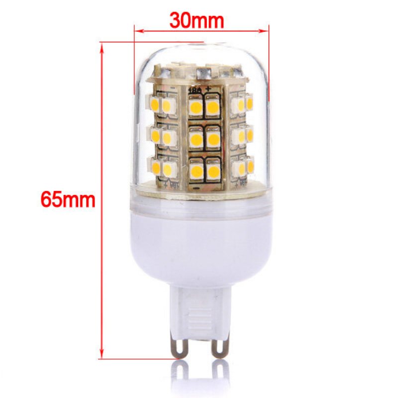 G9 3.5w Varmvit 48 Smd 3528 Led Spot Light Lamp Bulb 200-240v