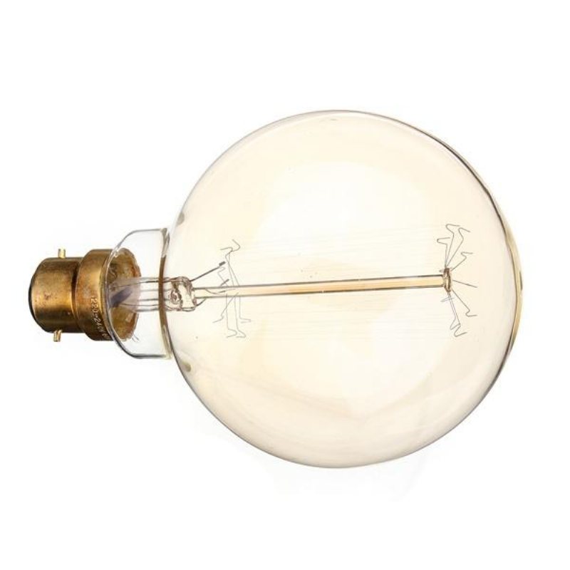 G95 B22 60w 110/220v 138mm X 95mm Glödlampor Retro Edison-lampa