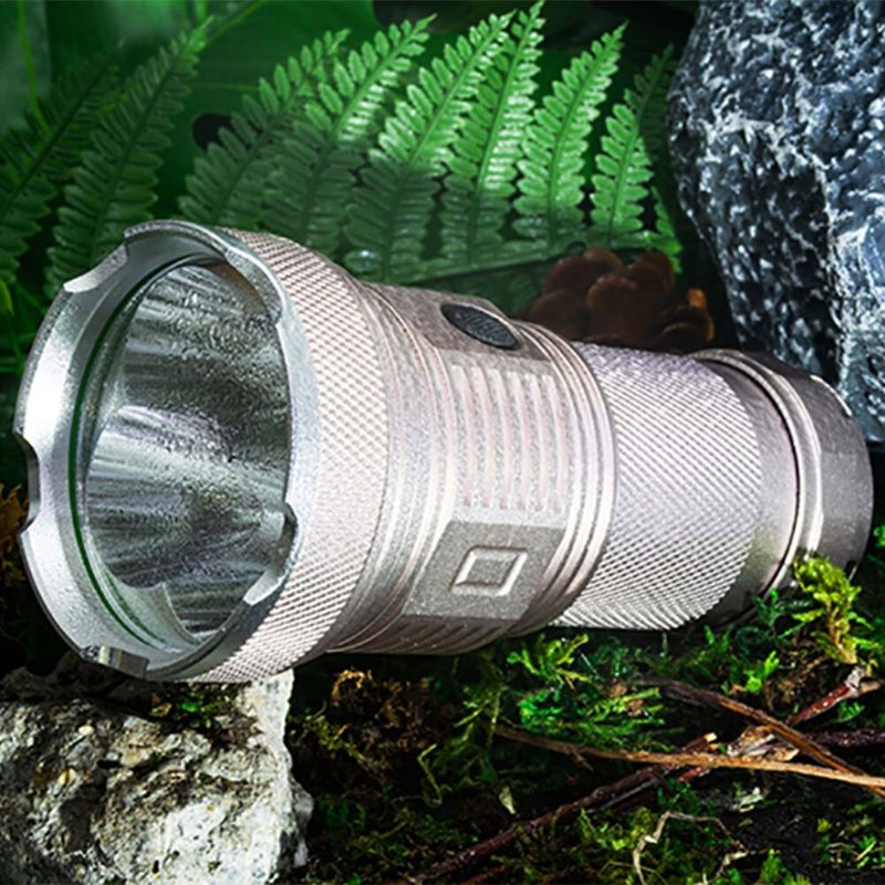 Haikelite Ht50 G50 6000lm 1400m High Lumen Led-ficklampa Med Lång Räckvidd Drivs Av 18650-batteri