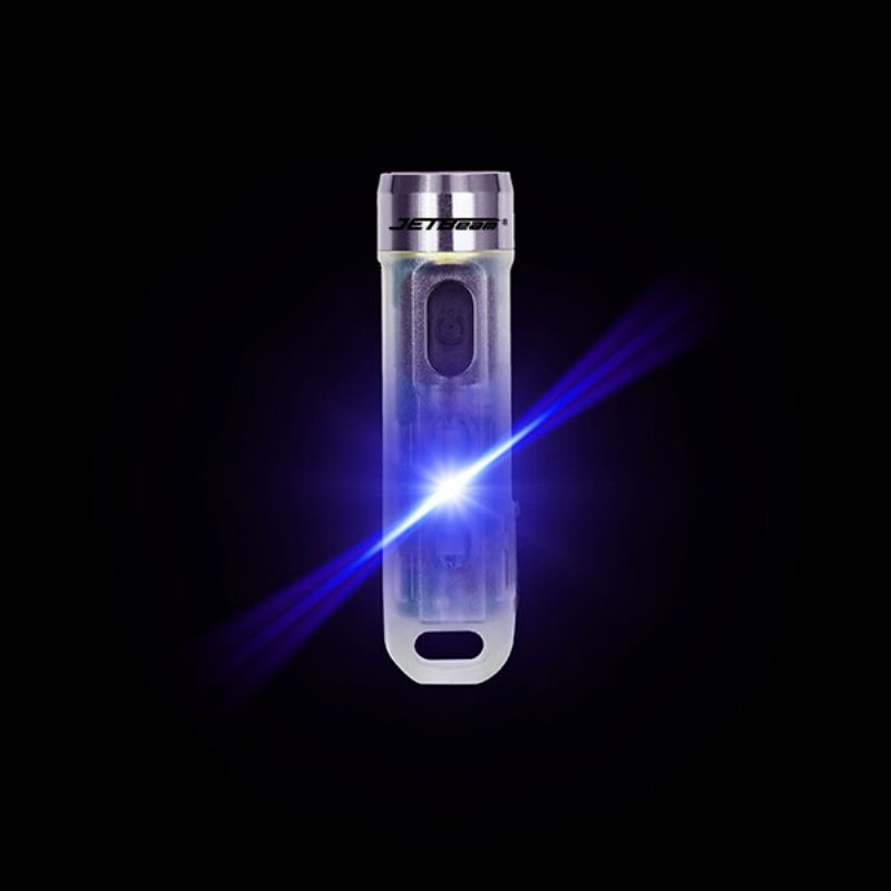 Jetbeam Mini One Se 500 Lumen Fluorescensblekningsmedelsdetektering Hållbar Led-nyckelringsficklampa