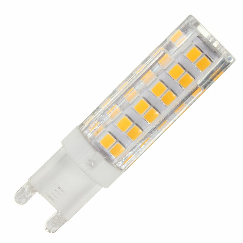 Kingso G9 E14 5.8w 220v Led Halogenlampa 550lm Ej Dimbar 76smd 2835 Ljuslampa 360°