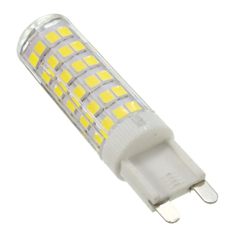 Kingso G9 E14 5.8w 220v Led Halogenlampa 550lm Ej Dimbar 76smd 2835 Ljuslampa 360°