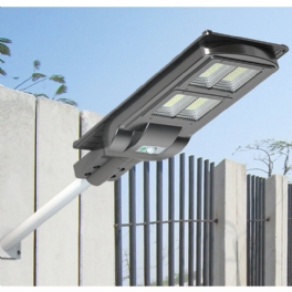 Led Solar Street Light Pir Rörelsesensor Utomhus Trädgård Vattentät Vägglampa Fjärrkontroll