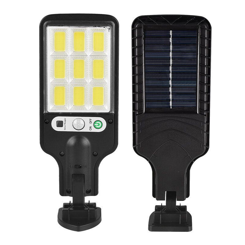 Led Solar Wall Light 3 Lägen Rörelsesensor Ljuskontroll Ip65 Vattentät Yard Garden Park Lamp