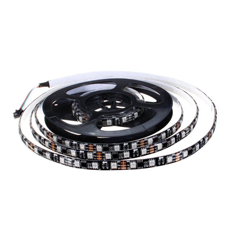 Lustreon 1m 2m 3m 4m 5m Vattentät Smart Ic Ucs1903 Programmerbar Flexibel Pixel Led Strip Light Dc12v