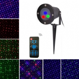 Mini Christmas Outdoor Rgb Dynamic Projector Scen Party Light Lawn Garden Decor