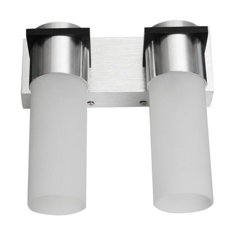 Modern 2w Dual Head Varmvit Led Vägglampa Lampett Hall Hotelllampa 85v-265v