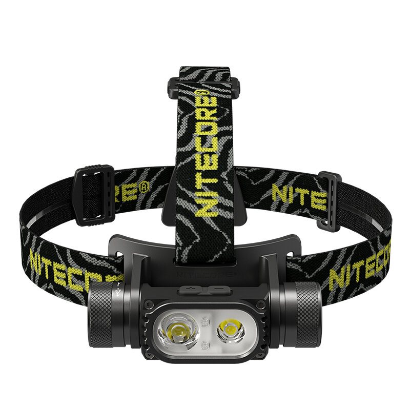 Nitecore Hc68 2000 Lumen Pannlampa 3500mah 18650 Usb Uppladdningsbar Fokuserbar Strålkastare Ip68 Vattentät 2m Slagtålighet Huvudlampa