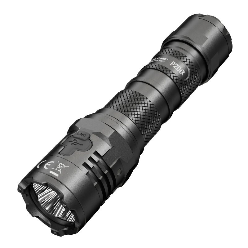 Nitecore P20ix 4000 Lumen Usb-c Uppladdningsbar Ficklampa Med 21700 Batteri Höglumen Professionell Taktisk Med Nth20 Molle Hölster