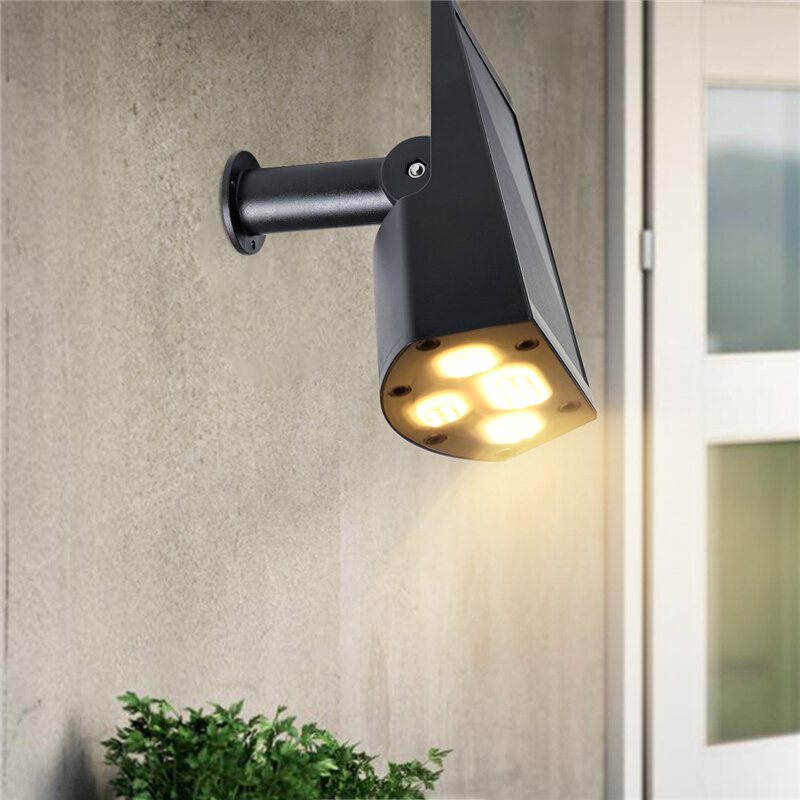 Roterbar Soldriven Vattentät 20led Gräsmatta Lampa Utomhus Spotlight Trädgård Landskap Ljus