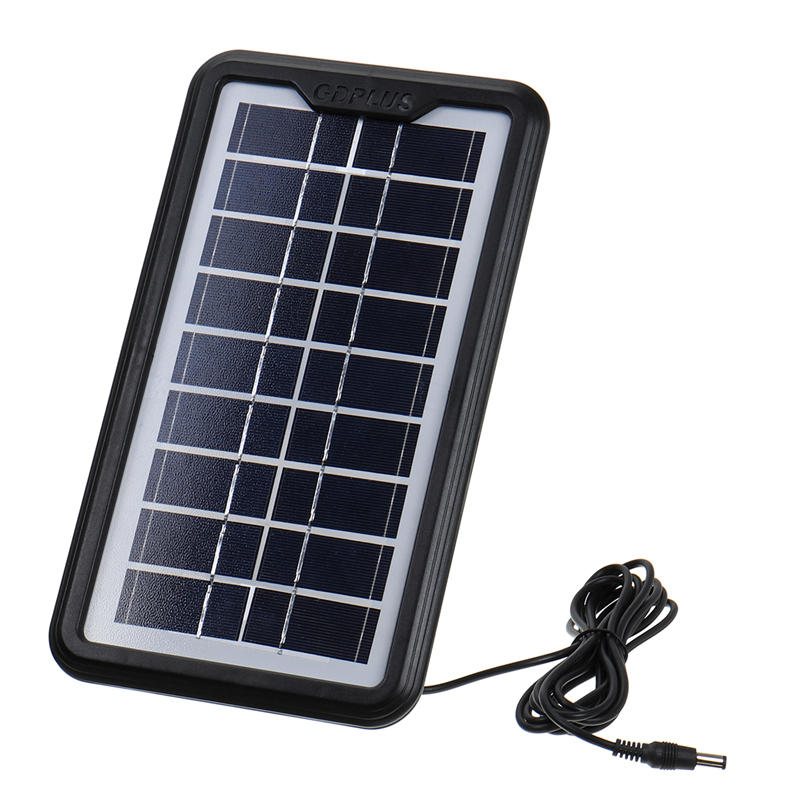 Solar Panel Power System Usb Charger Generator + Pannlampa +3 Led-lampa